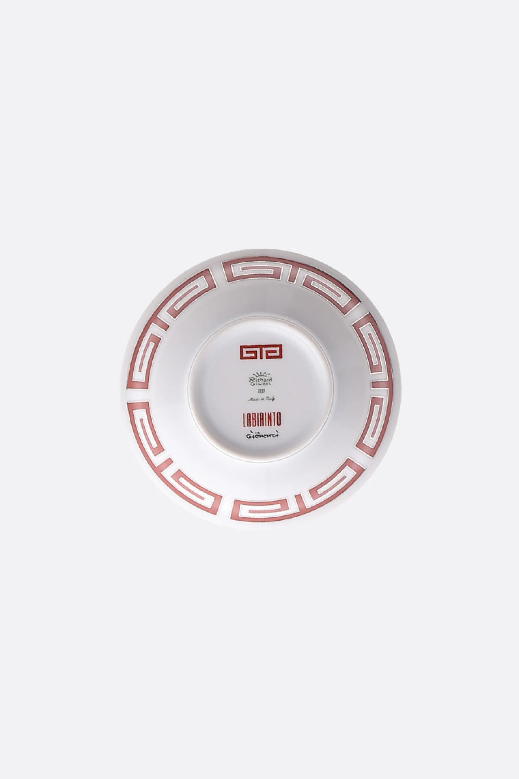 Lifestyle>GINORI 1735 coppetta Labirinto in porcellana Rosso