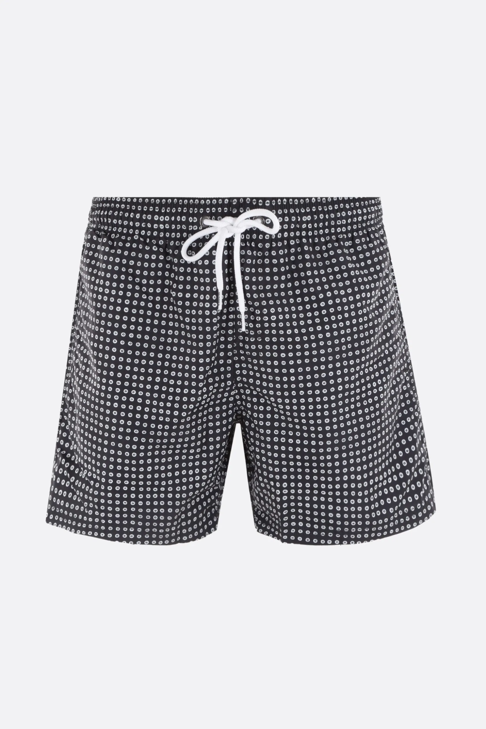 Pantaloni>SUNDEK X 10 CORSO COMO costume da bagno in lycra stampa logo Nero