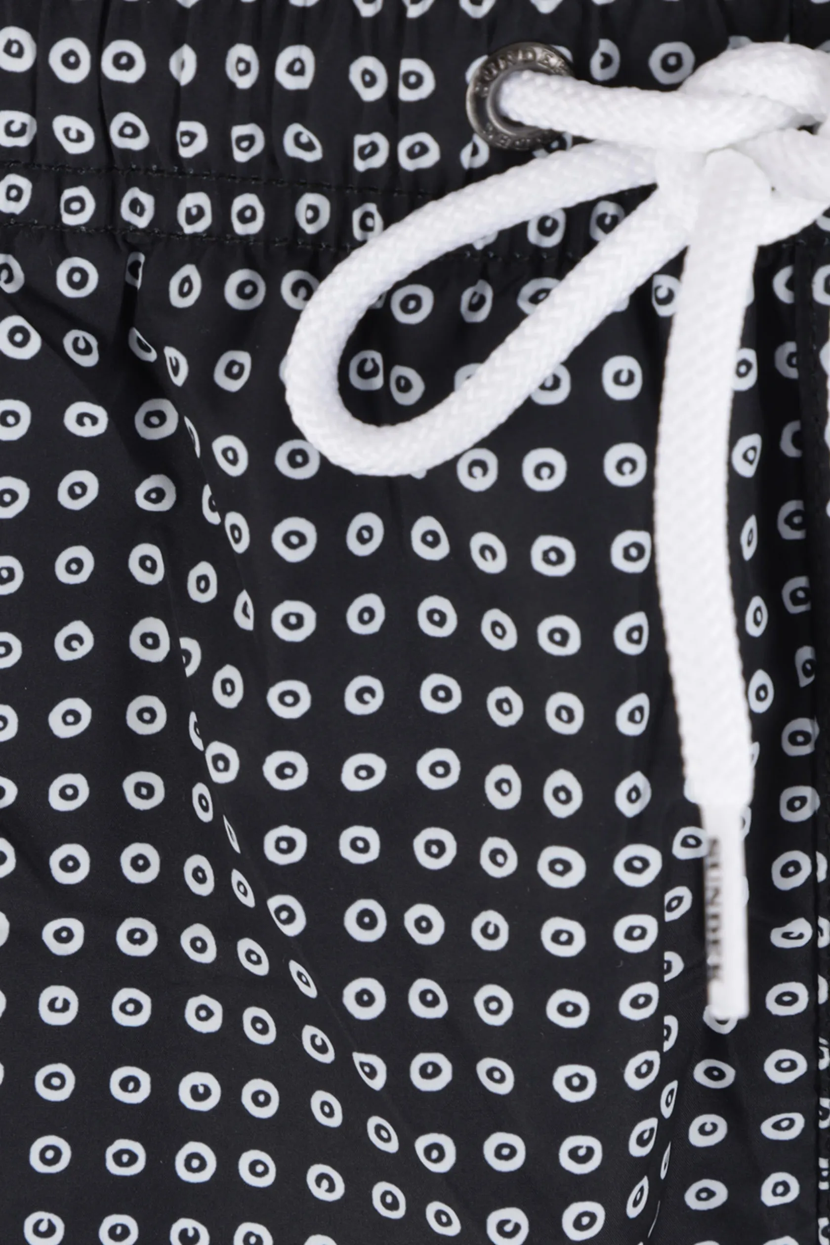 Pantaloni>SUNDEK X 10 CORSO COMO costume da bagno in lycra stampa logo Nero