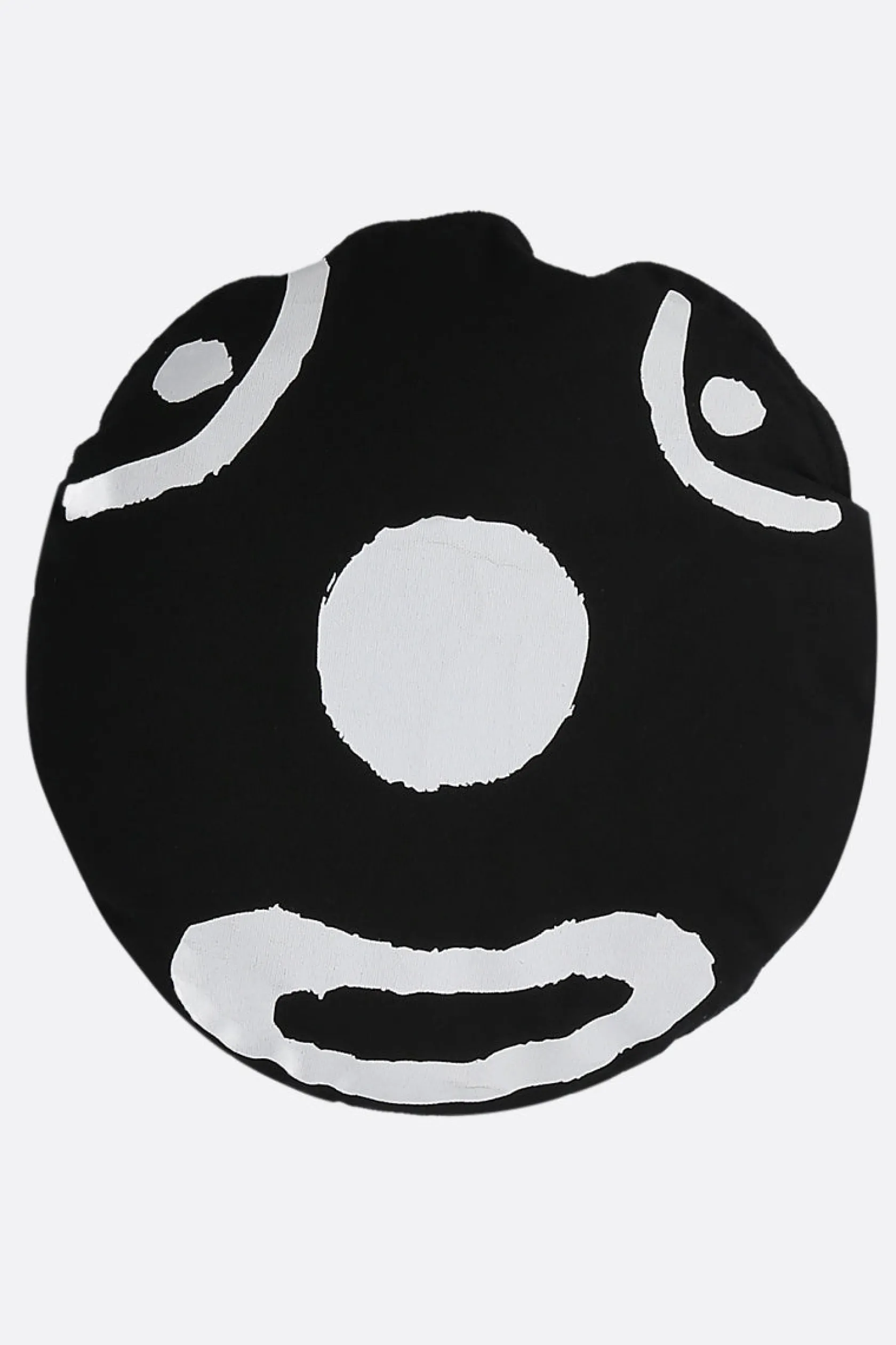 Lifestyle>10 CORSO COMO cuscino in canvas stampa Smile Nero