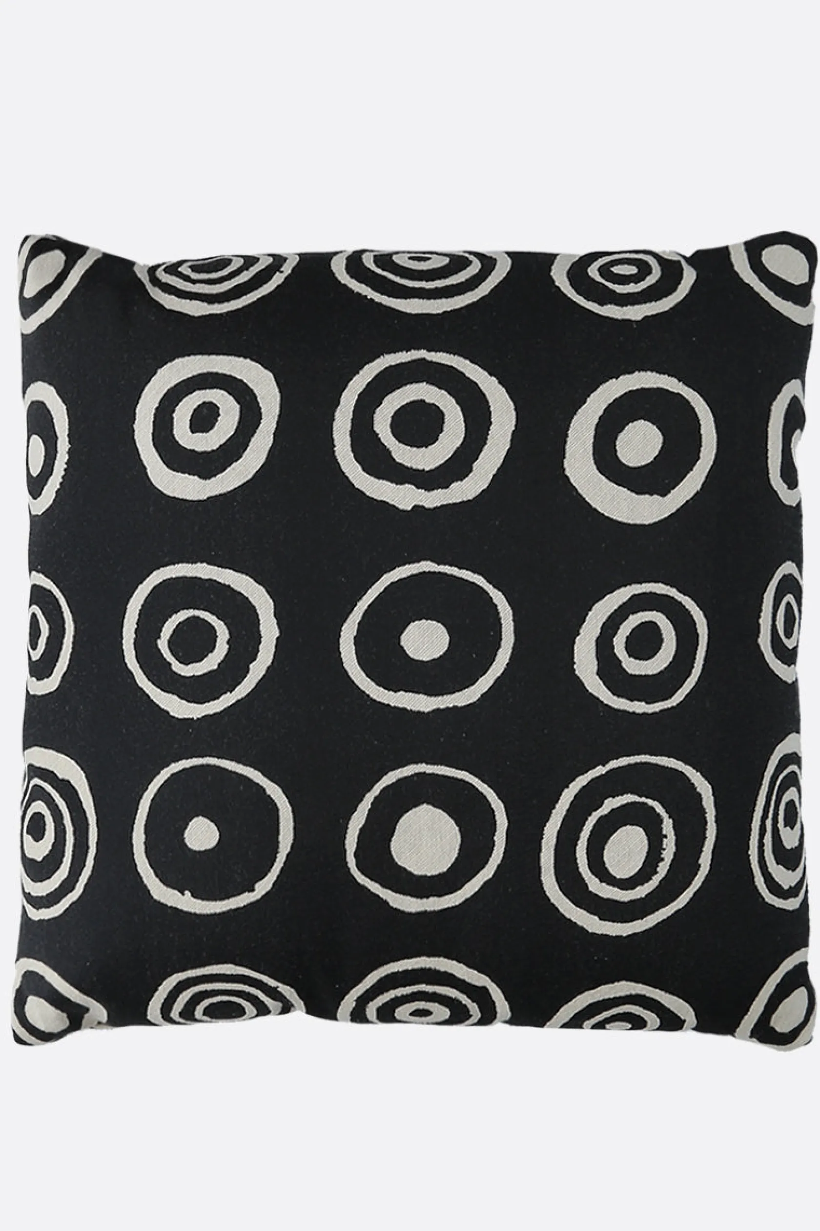 Lifestyle>10 CORSO COMO cuscino in jacquard con cerchi signature Bianco