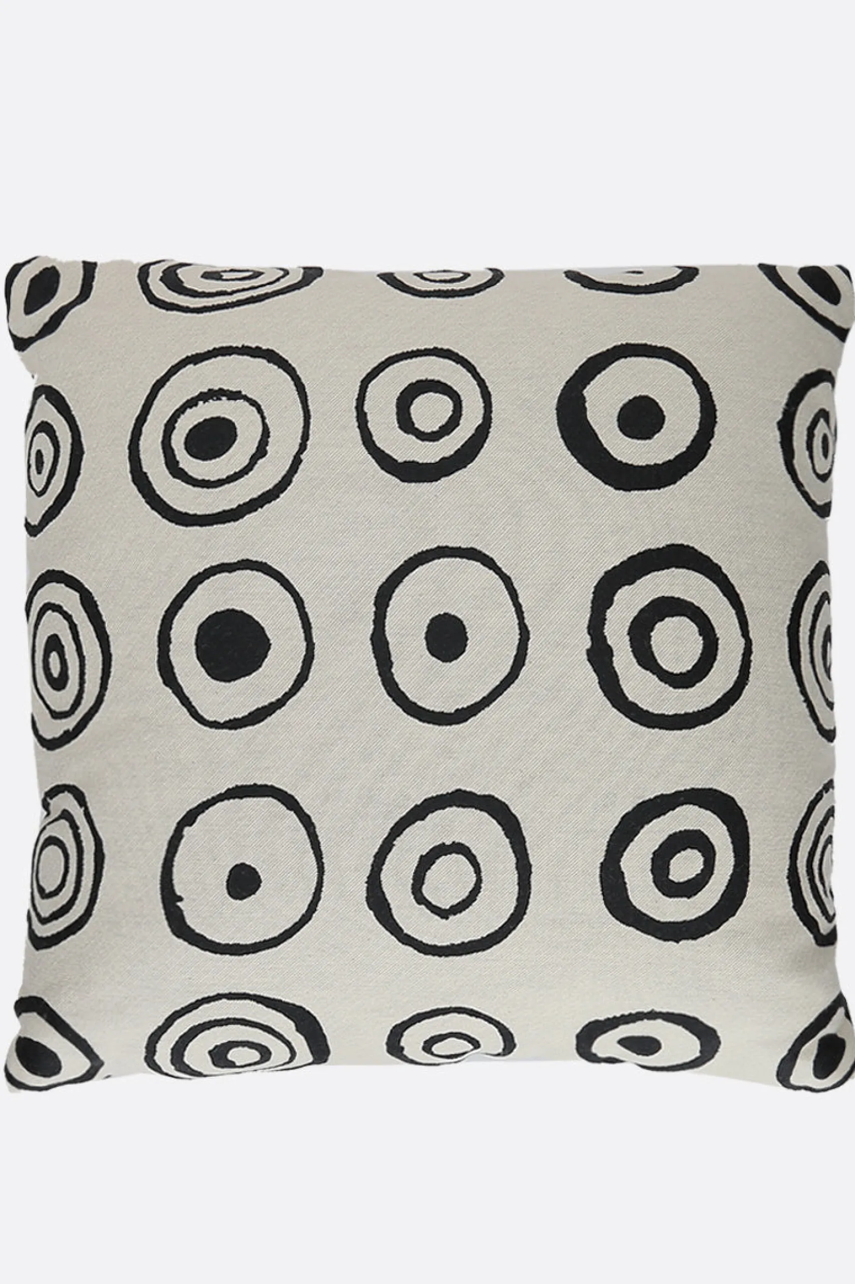 Lifestyle>10 CORSO COMO cuscino in jacquard con cerchi signature Bianco