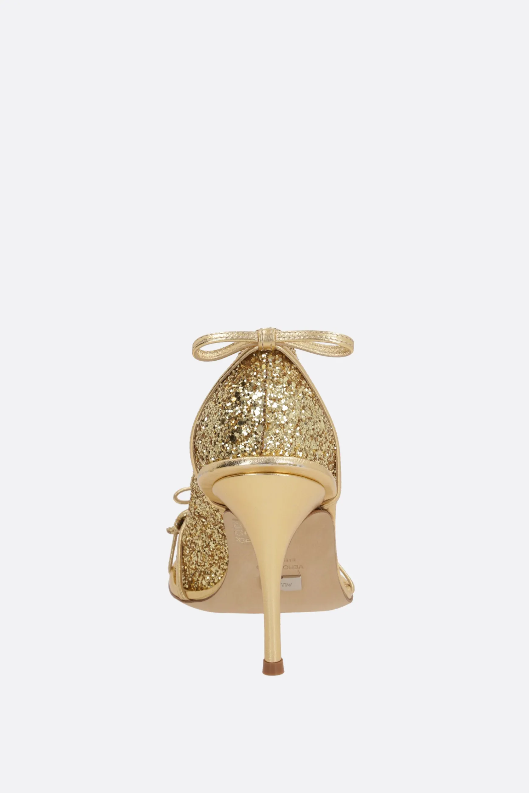 Décolletés E Slingbacks>ALL IN décolleté in pelle glitter Oro