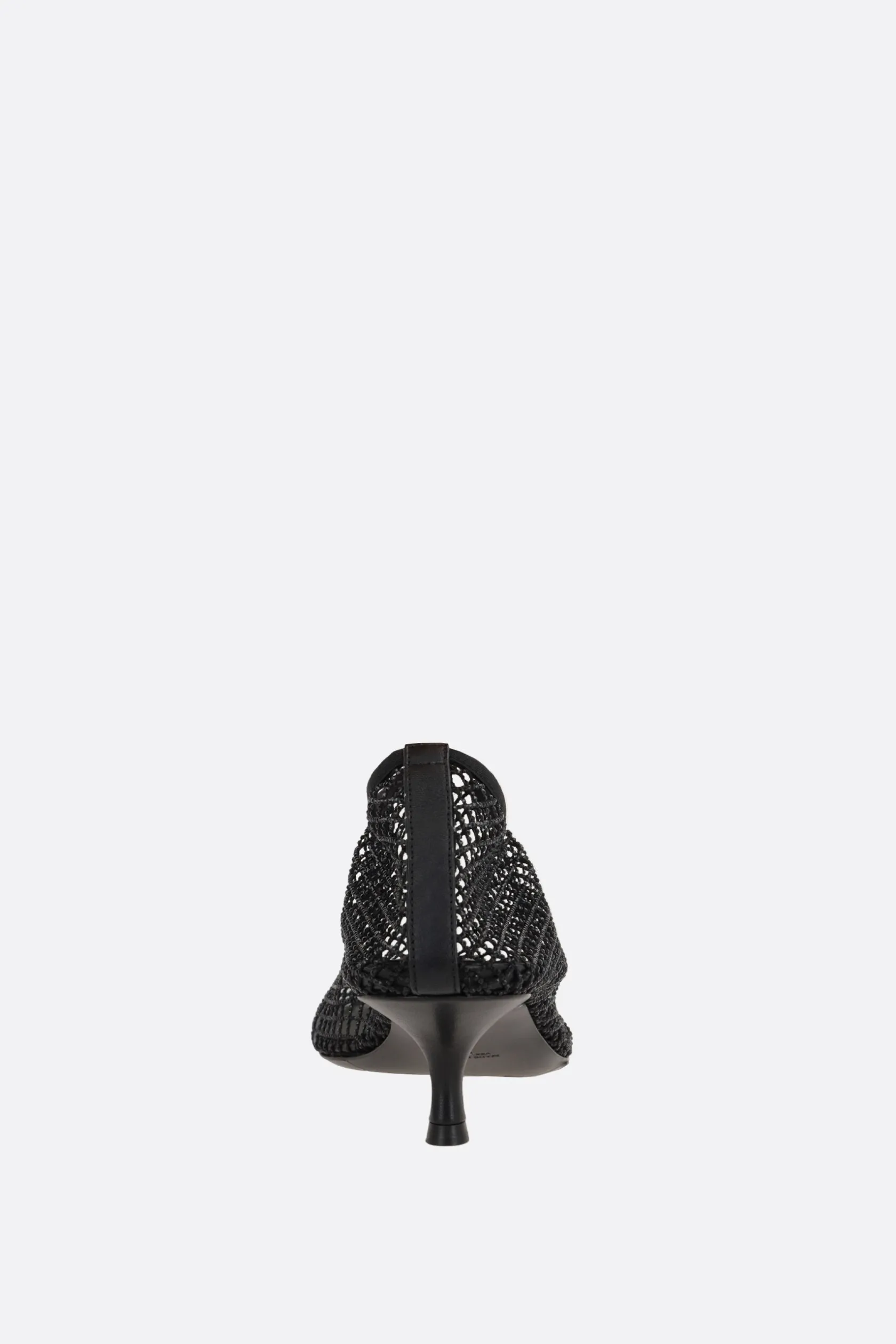 Décolletés E Slingbacks>CHRISTOPHER ESBER décolleté Minette in rete con micro cristalli Grigio