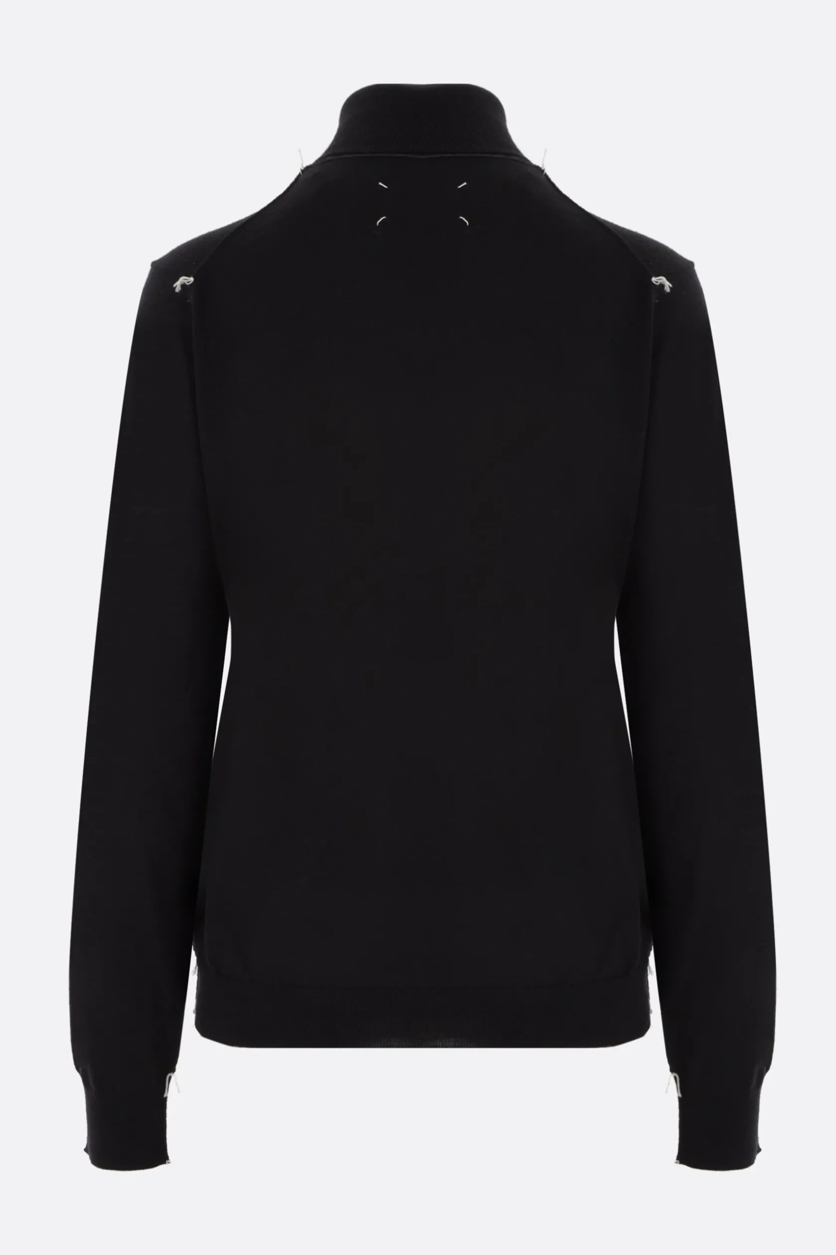 Topwear>MAISON MARGIELA dolcevita in lana Nero