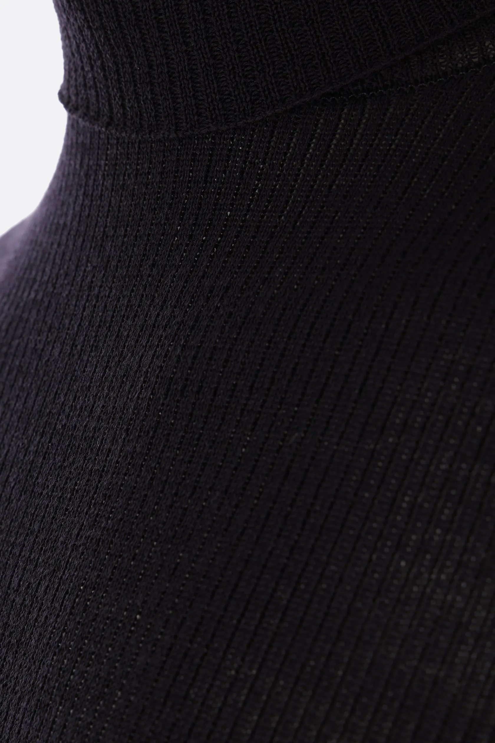Topwear>CFCL dolcevita in lana a costine Nero