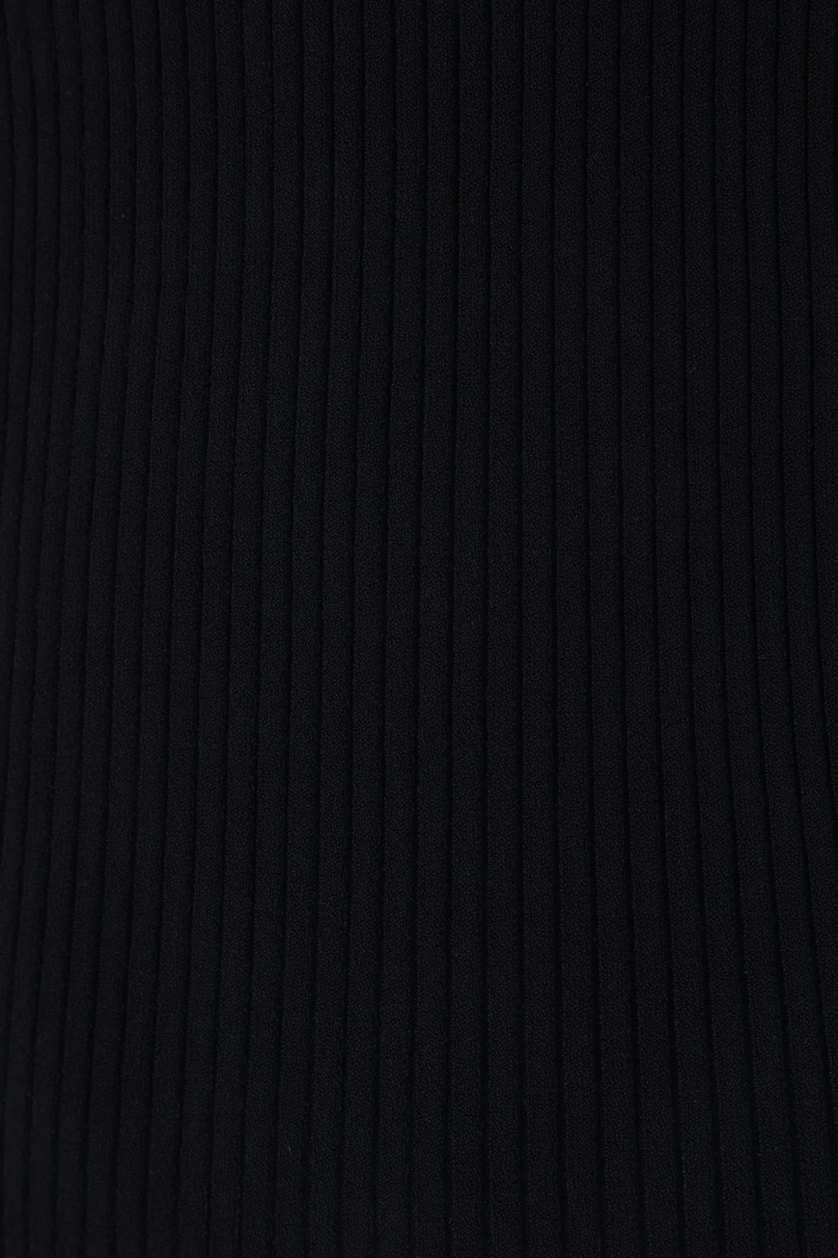 Topwear>BALENCIAGA dolcevita in maglia a coste con lacci Nero