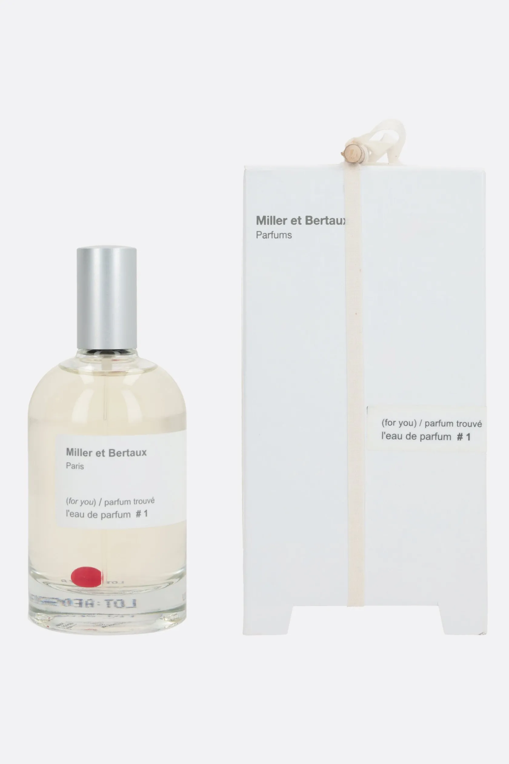 Profumi E Beauty>MILLER & BERTAUX #1 Eau de Parfum 100 ml Neutro