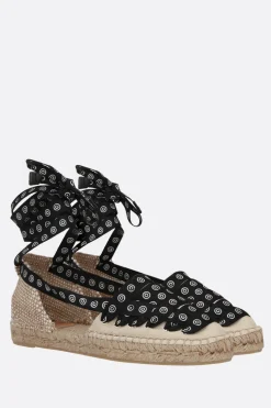 Scarpe Basse>CASTAÑER X 10 CORSO COMO espadrilla Jean in canvas Nero