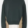 Topwear>UNDERCOVER felpa destrutturata in jersey Verde