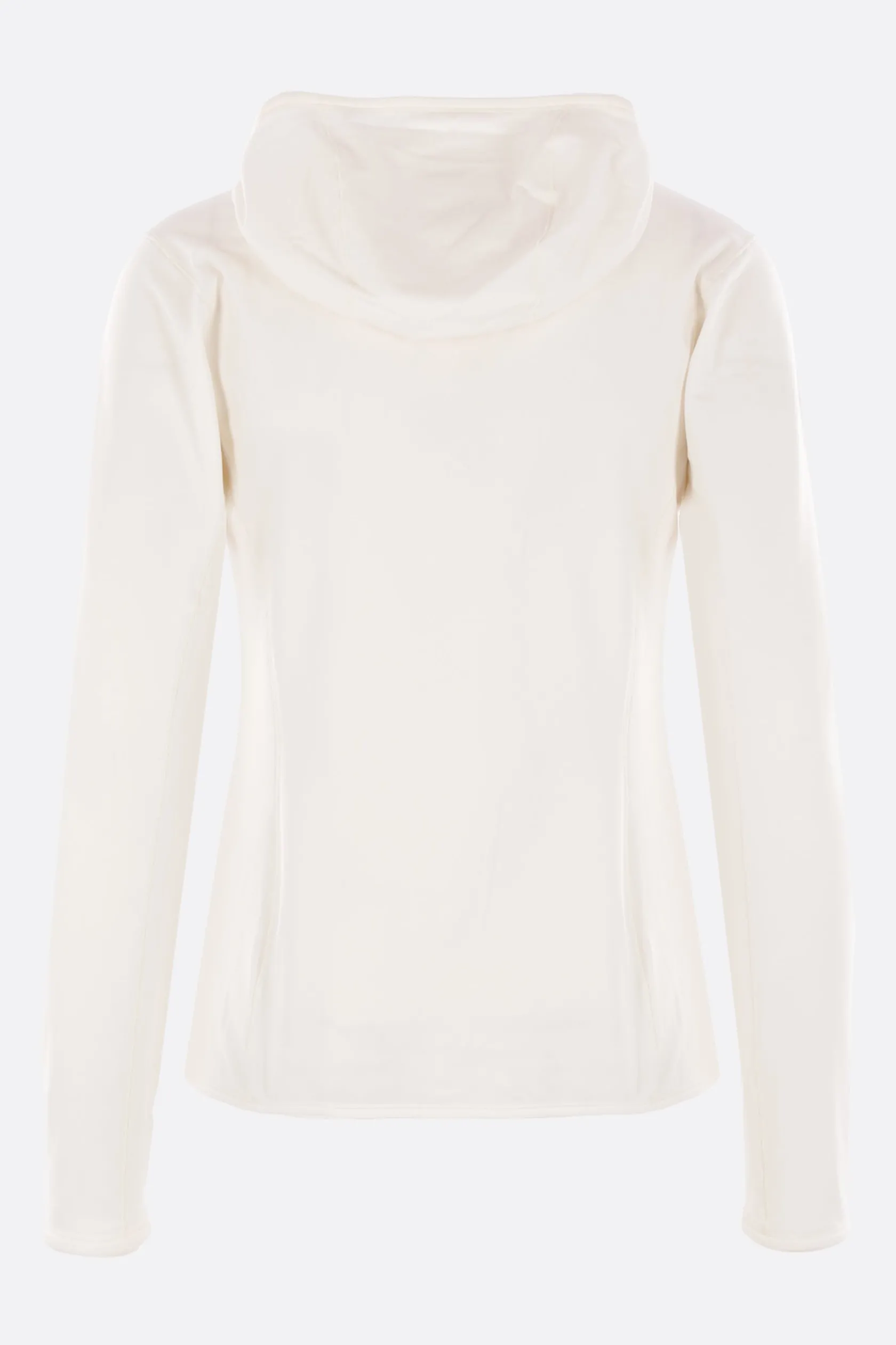 Topwear>ARC'TERY X felpa full-zip Kyamite LT in jersey Bianco