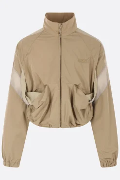 Topwear>MAGLIANO felpa full-zip Livello in nylon e cotone Neutro