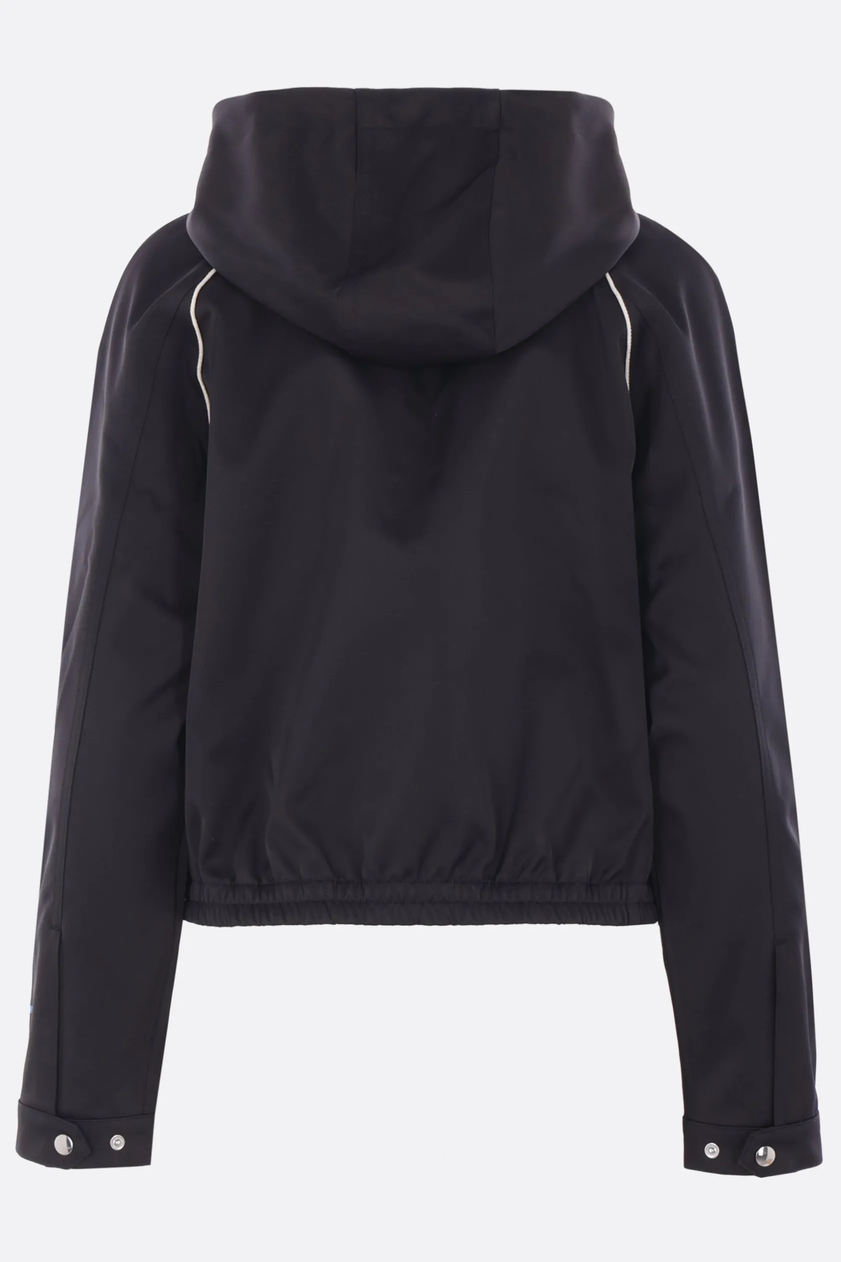Topwear>ADIDAS X WALES BONNER felpa full-zip WB in raso Nero