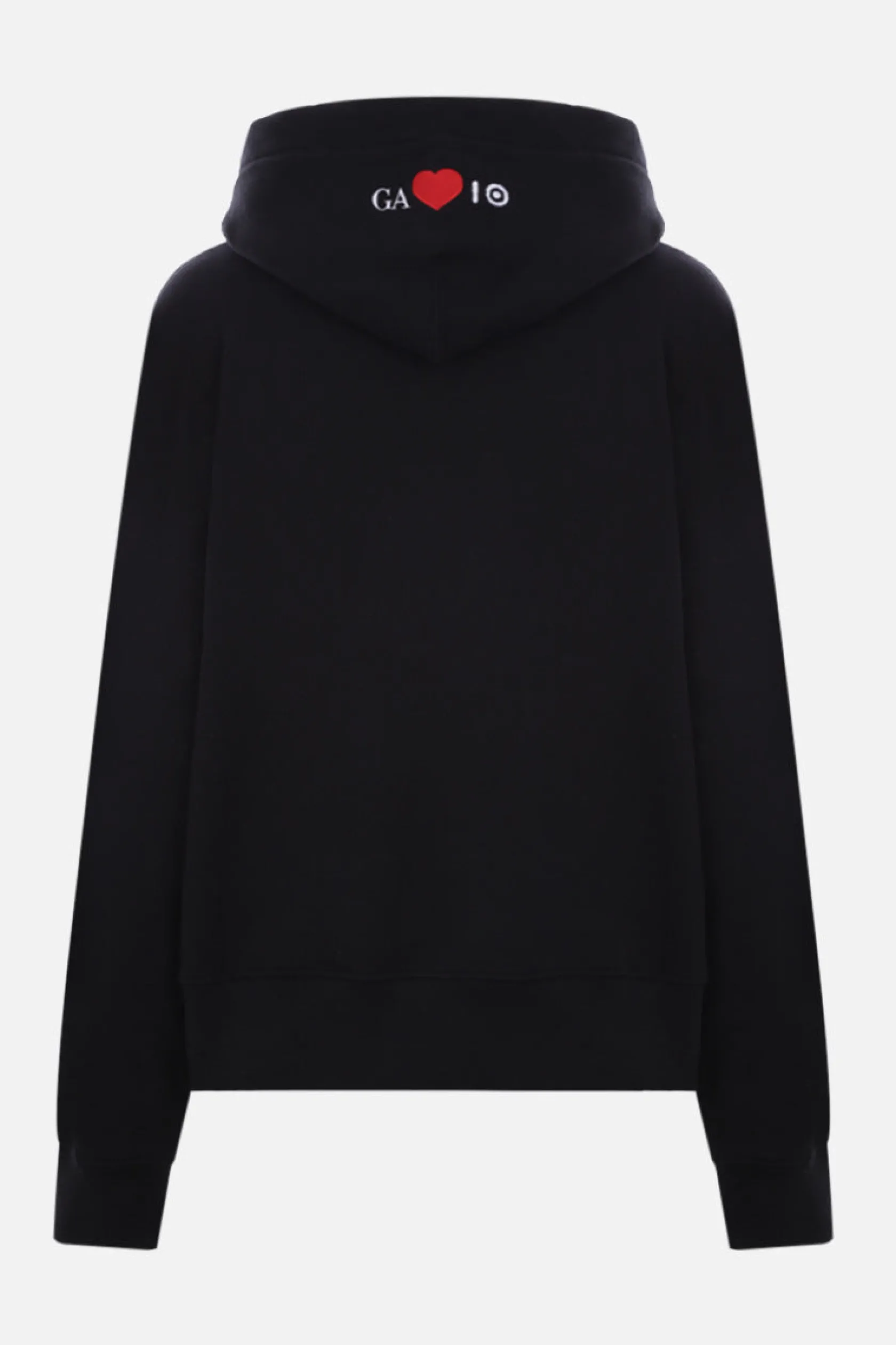 Topwear>GIORGIO ARMANI - 10 CORSO COMO felpa in cotone Nero