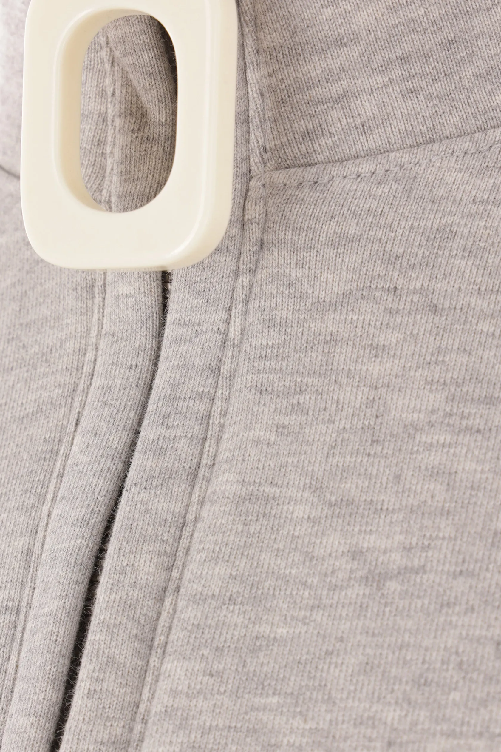 Topwear>JW ANDERSON felpa half-zip in jersey Grigio