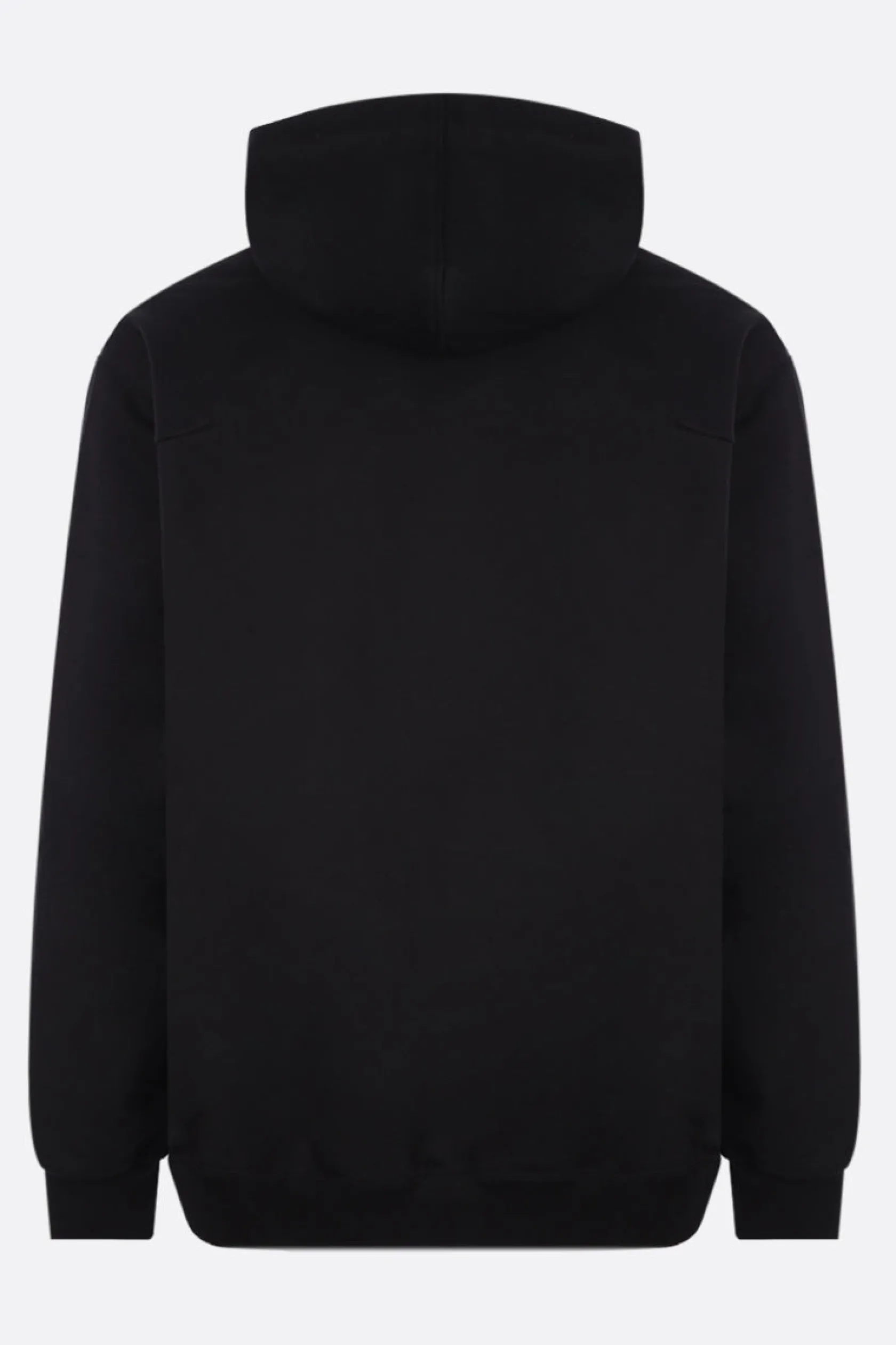 Topwear>DOUBLET X 10 CORSO COMO felpa in cotone ricamo logo Nero