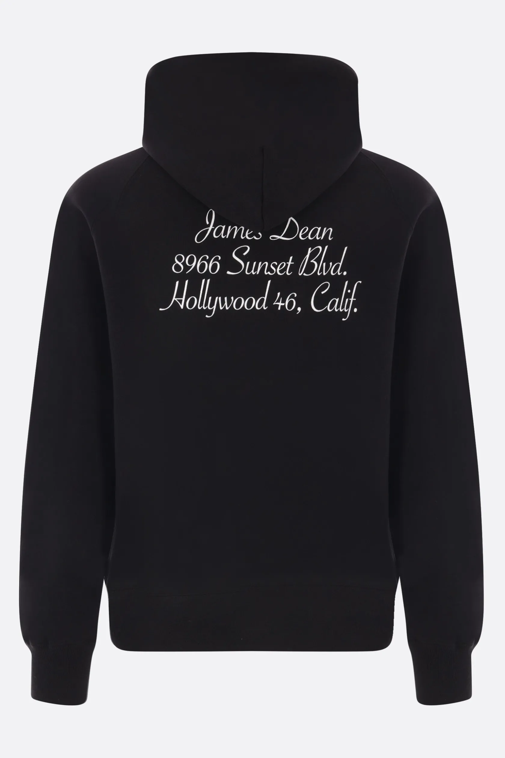 Topwear>SACAI felpa James Dean in jersey Nero