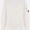 Topwear>C.P. COMPANY felpa Lens in jersey Bianco