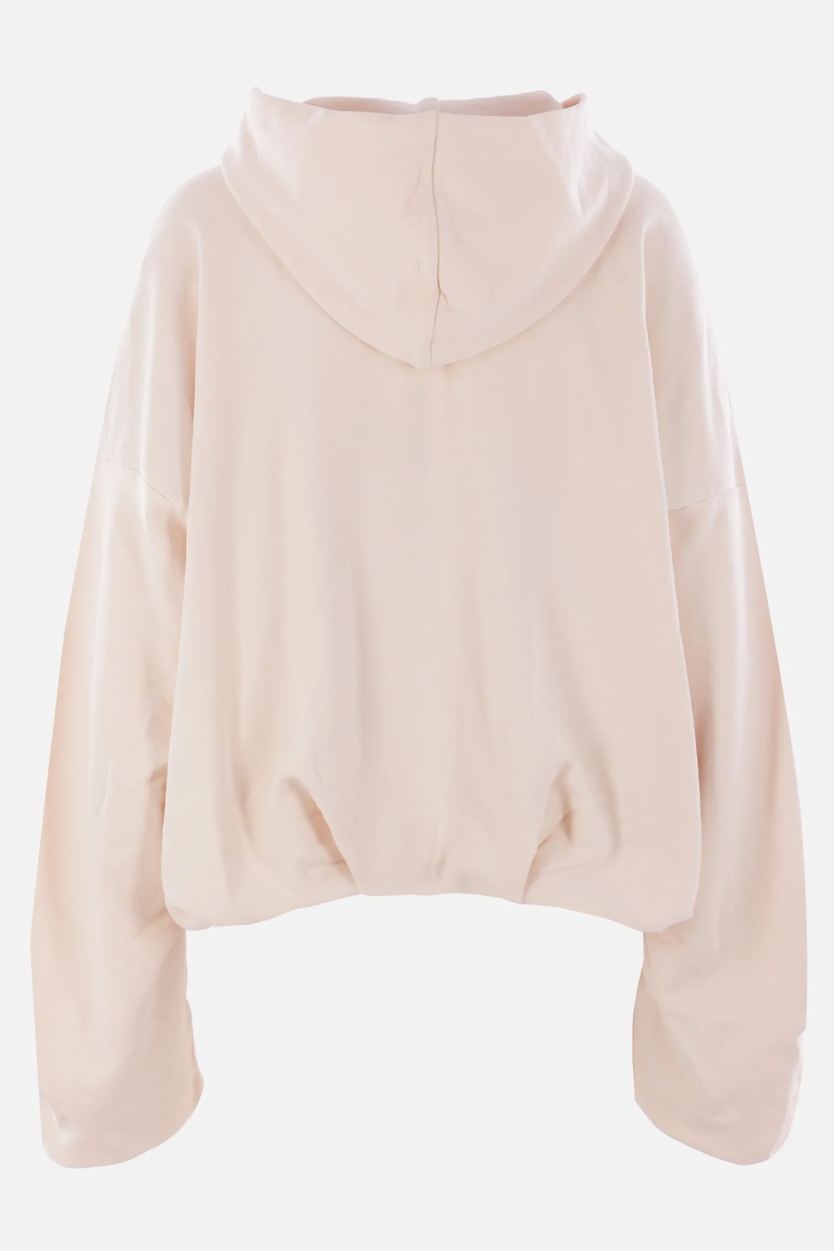 Topwear>DRIES VAN NOTEN felpa oversize Hannett in cotone Neutro
