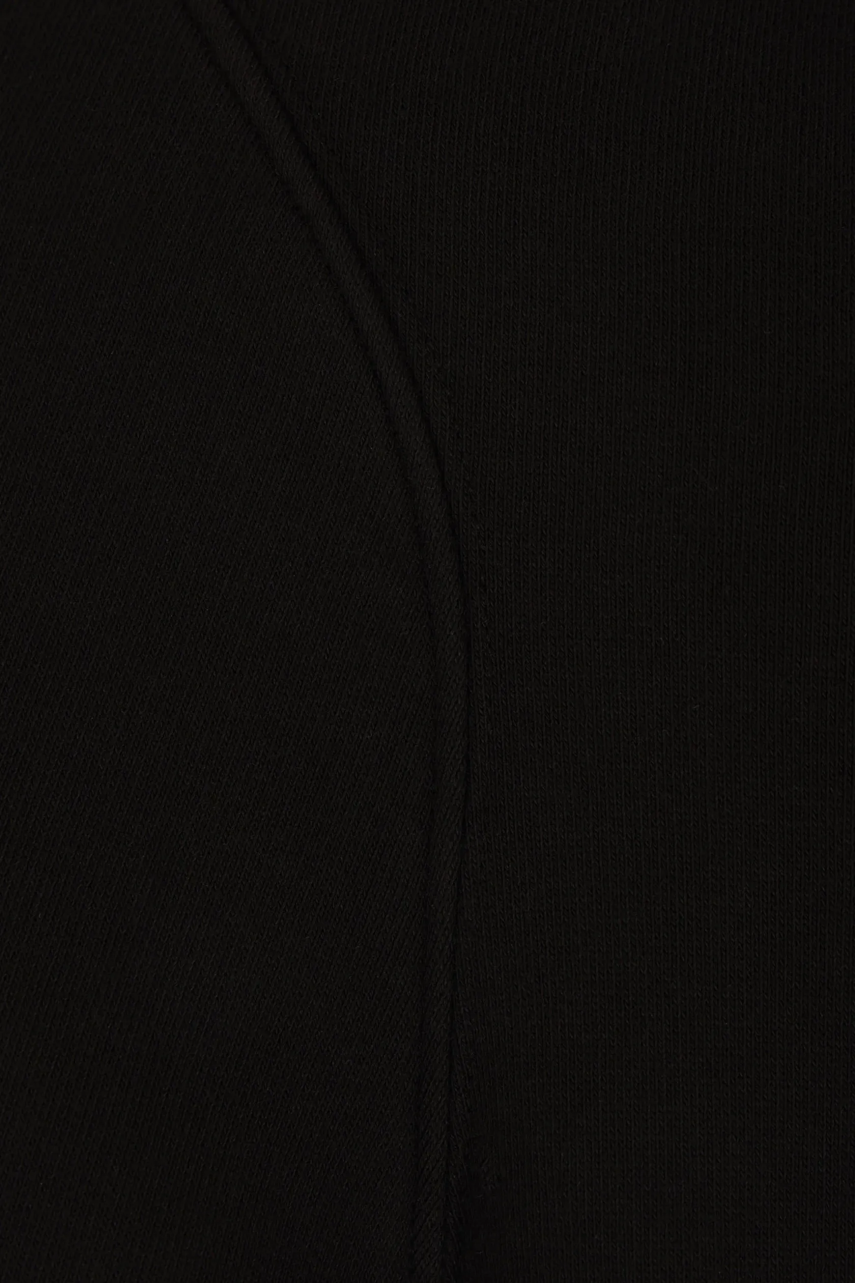 Topwear>RICK OWENS DRKSHDW felpa oversize Tecsweat in jersey Nero