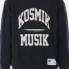 Topwear>UNDERCOVER felpa x Champion in cotone Nero