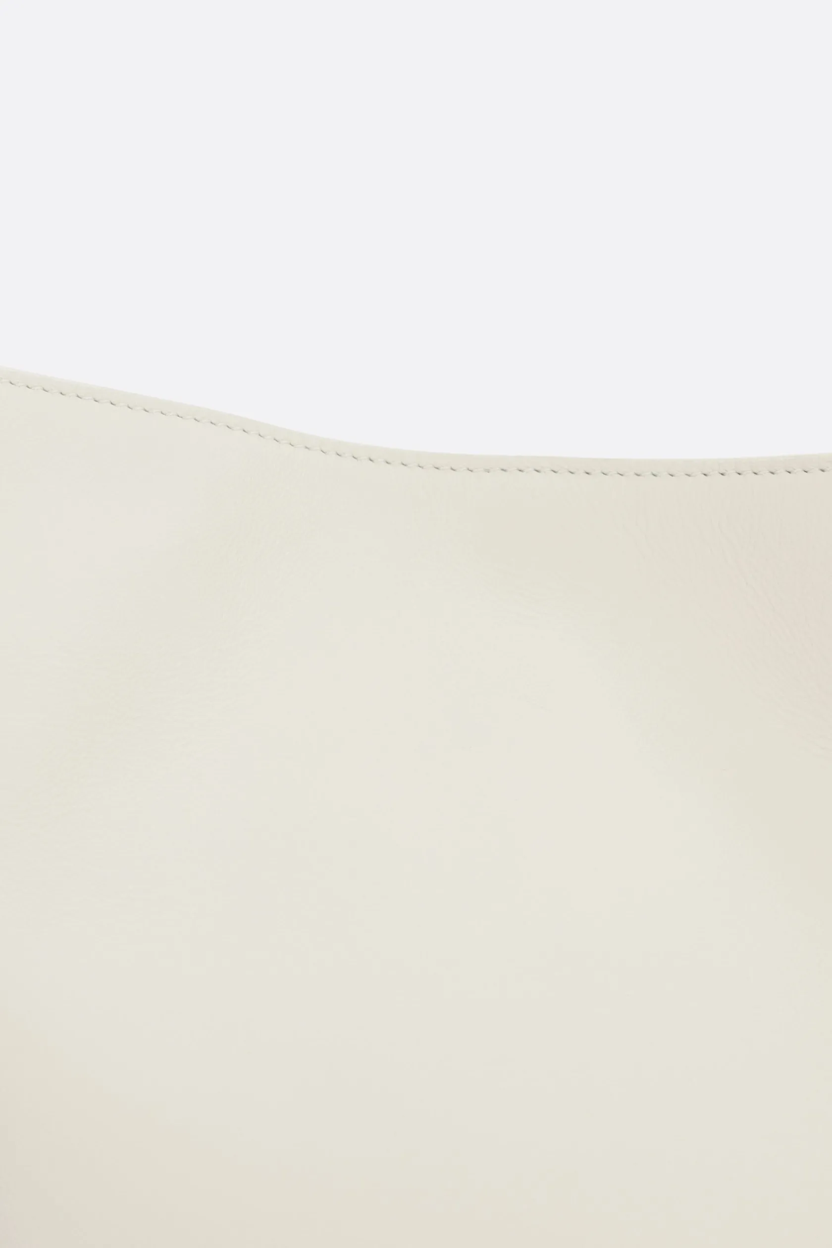 Borse A Mano>JIL SANDER Folded tote media in pelle Neutro