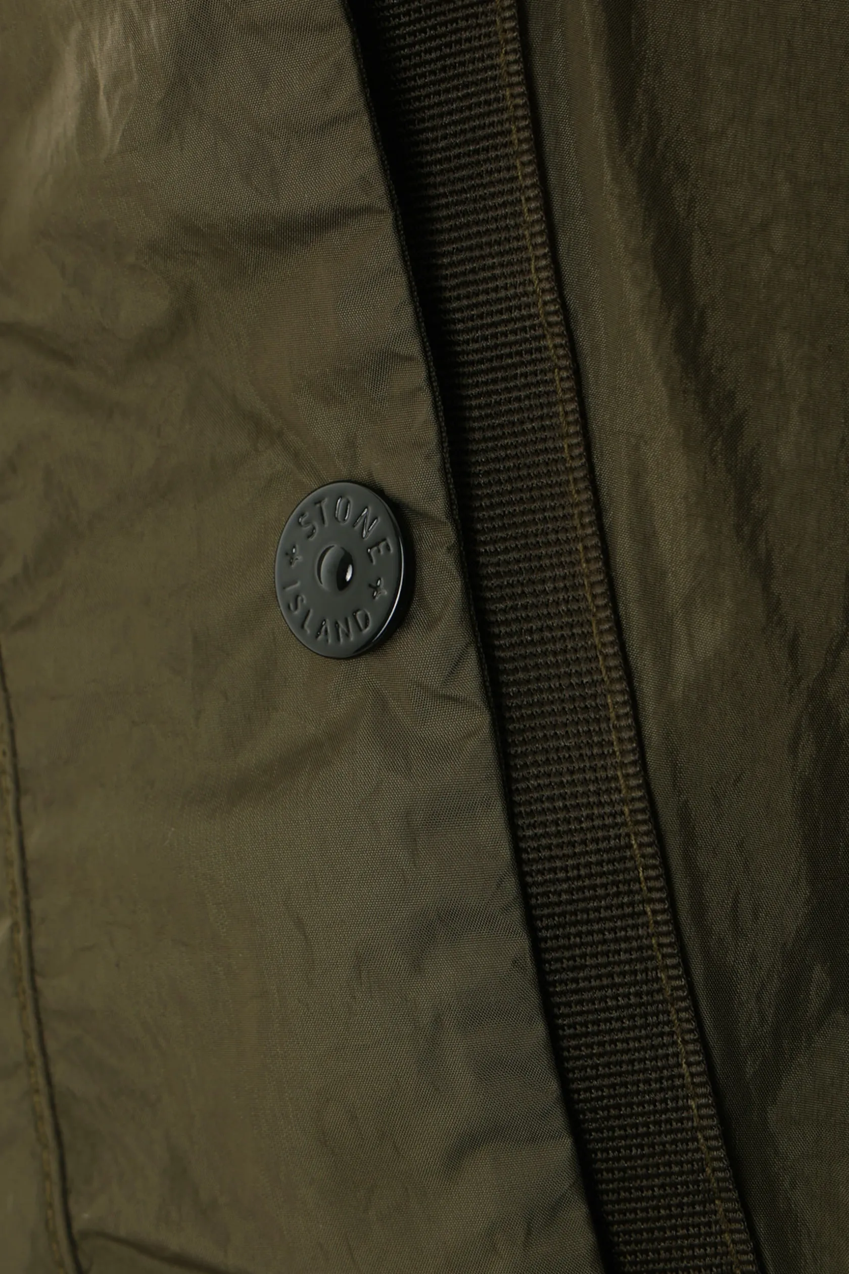 Capispalla>STONE ISLAND giacca a vento in Crinkle Reps NY Verde