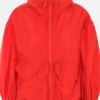 Capispalla>SIMONE ROCHA giacca a vento in nylon Rosso