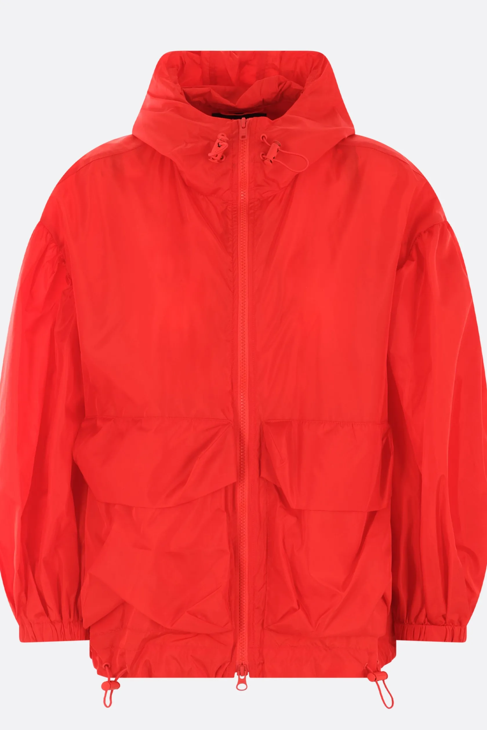 Capispalla>SIMONE ROCHA giacca a vento in nylon Rosso