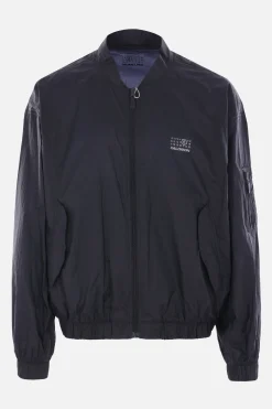 Capispalla>MM6 X SALOMON giacca a vento in nylon Nero