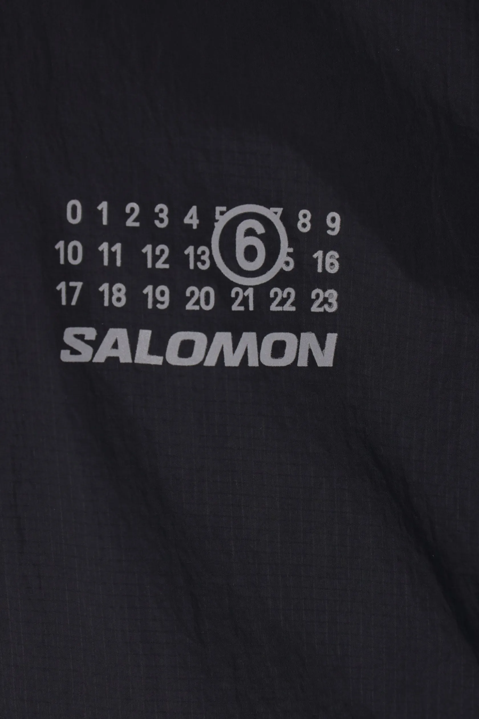 Capispalla>MM6 X SALOMON giacca a vento in nylon Nero