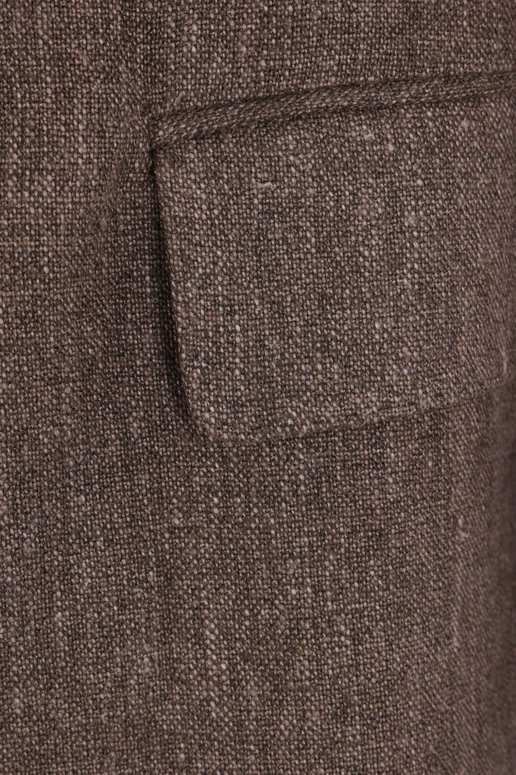 Capispalla>OUR LEGACY giacca doppiopetto Sharp DB in lino e cotone Marrone