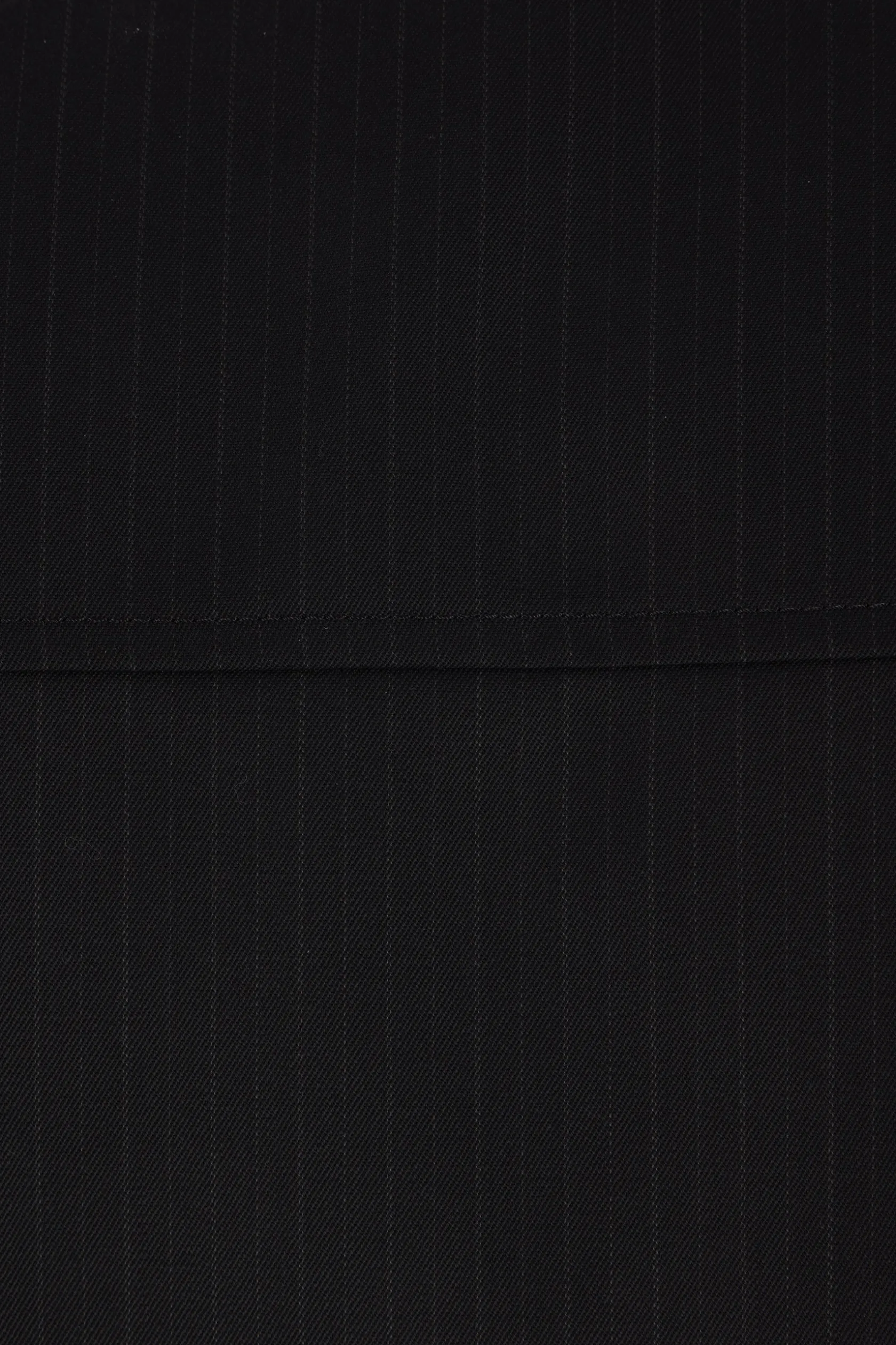 Capispalla>COMME DES GARÇONS HOMME giacca in lana gessata e cotone tecnico Nero