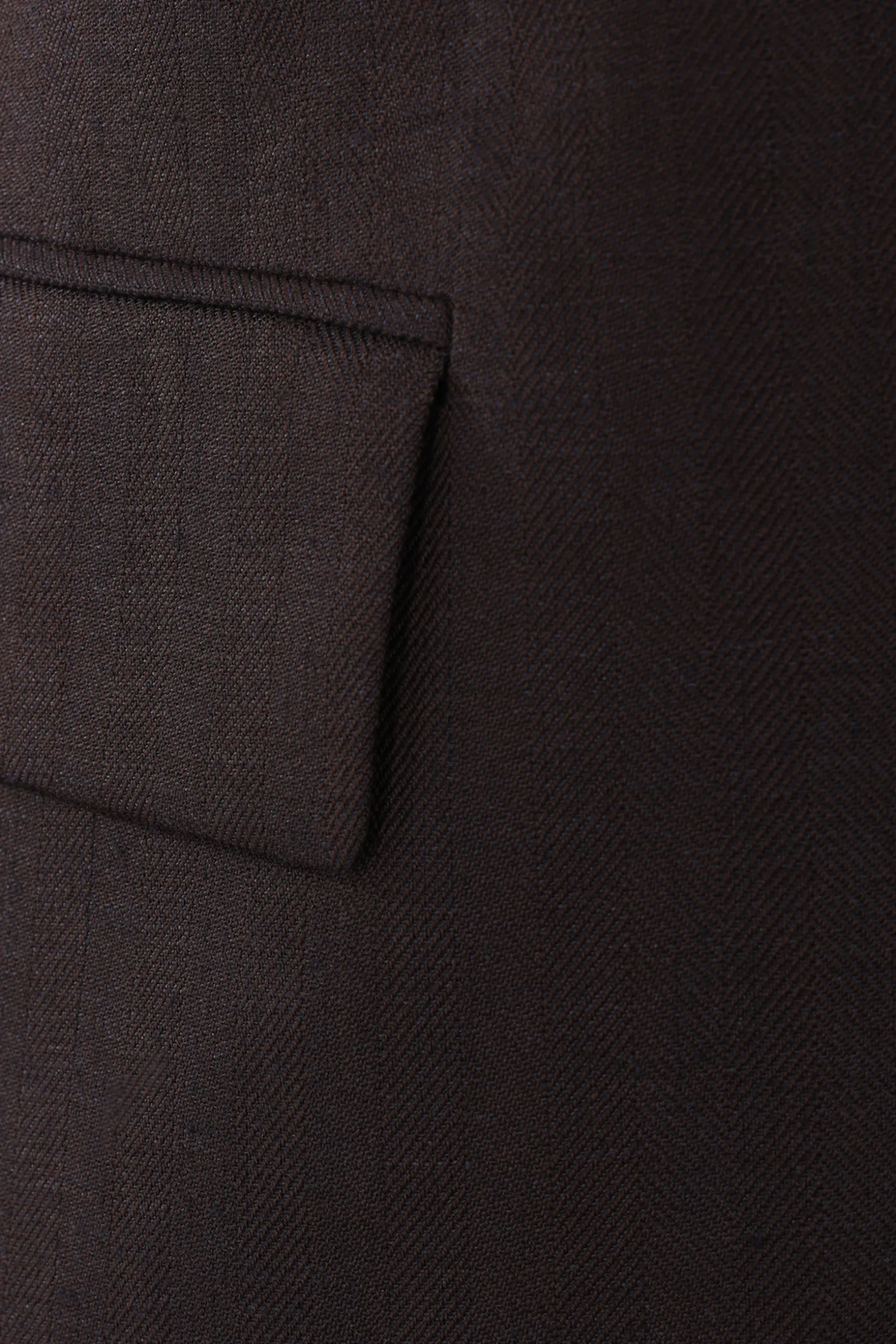 Capispalla>DRIES VAN NOTEN giacca monopetto Blunt in lino e lana Marrone