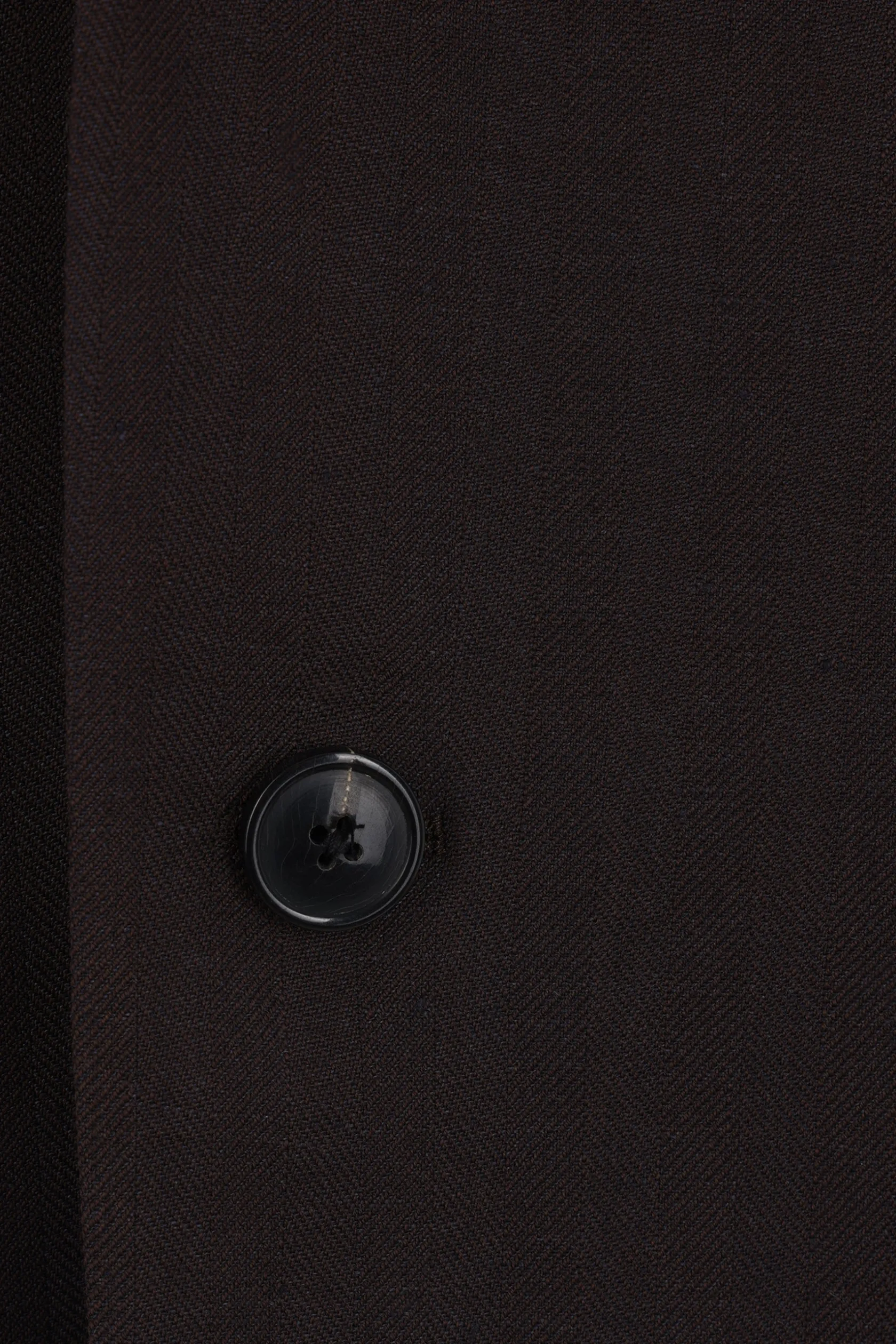 Capispalla>DRIES VAN NOTEN giacca monopetto Blunt in lino e lana Marrone