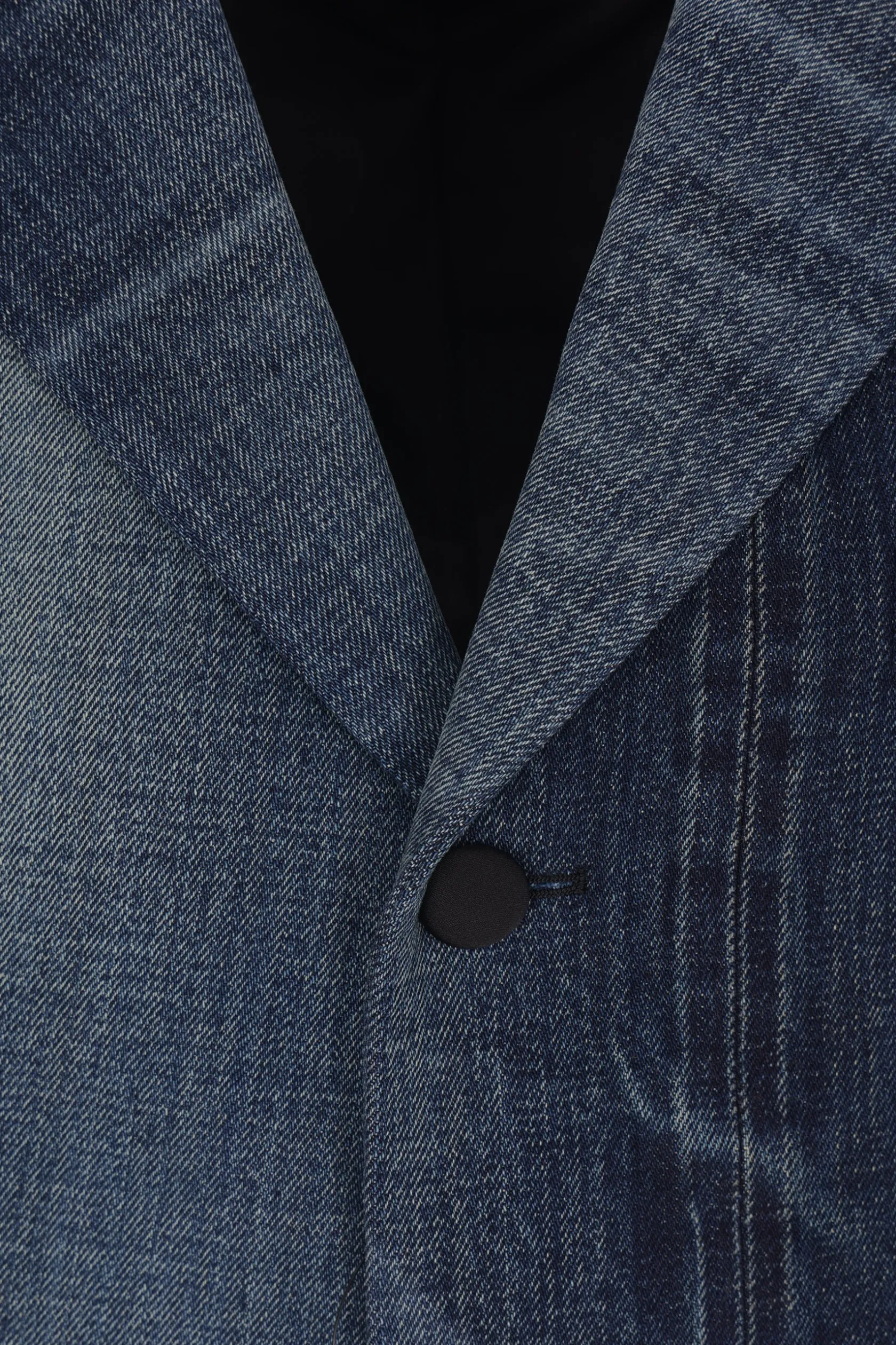 Capispalla>JUNYA WATANABE MAN giacca monopetto in denim Blu