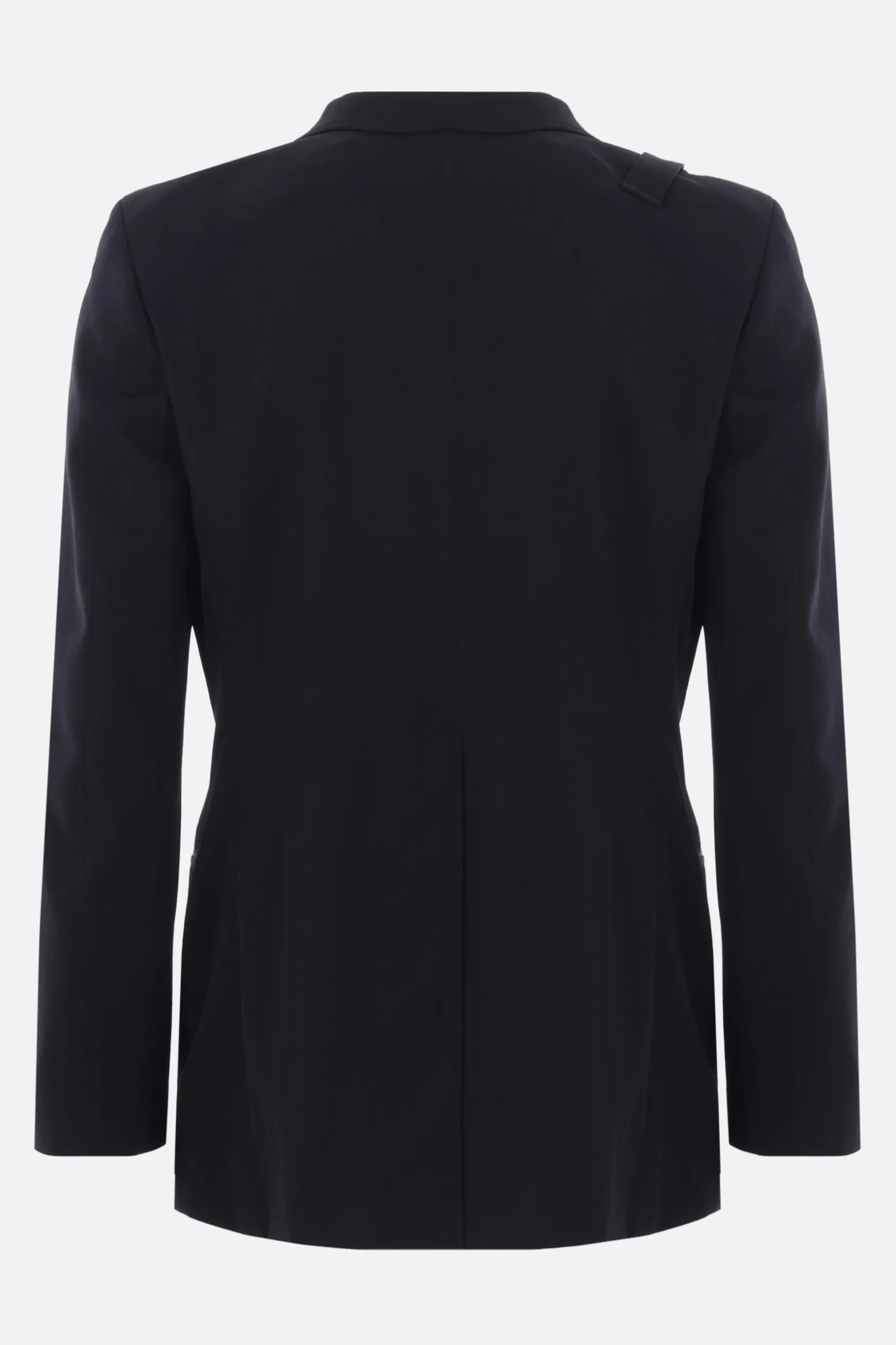 Capispalla>YOHJI YAMAMOTO giacca monopetto in lana Nero