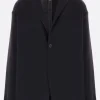 Capispalla>CFCL giacca monopetto in maglia Milano Nero