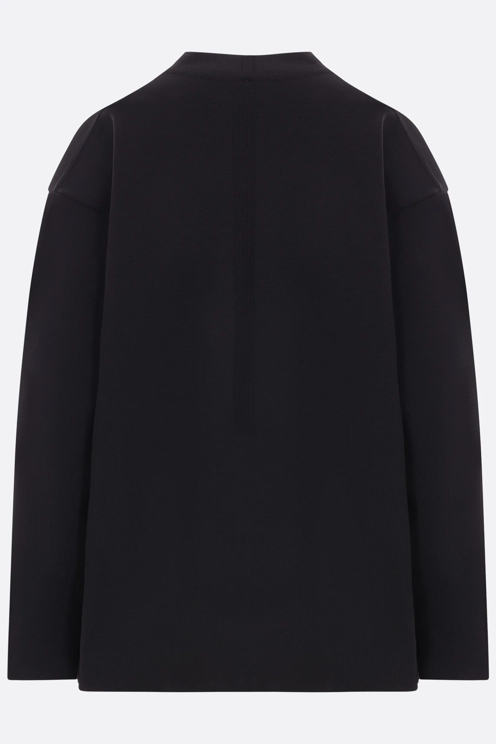 Capispalla>CFCL giacca monopetto in maglia Milano Nero