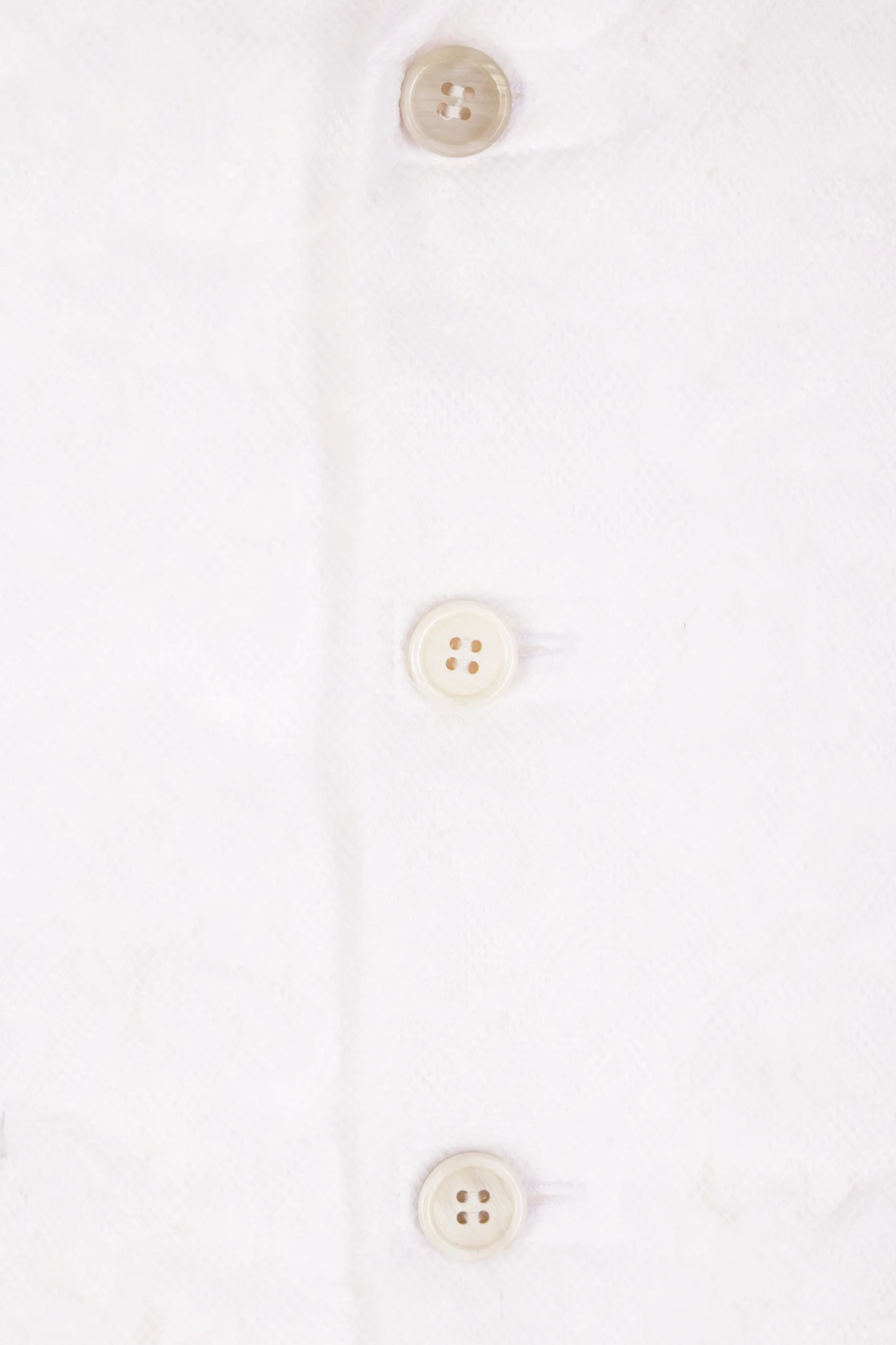 Capispalla>COMME DES GARÇONS giacca monopetto in mesh con dettagli floreali Bianco