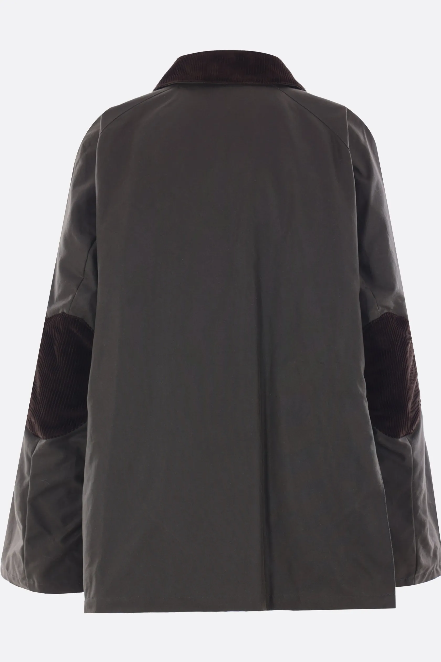 Capispalla>TOTEME giacca oversize in cotone cerato Verde
