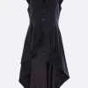 Capispalla>NOIR KEI NINOMIYA giacca smanicata in lana Nero