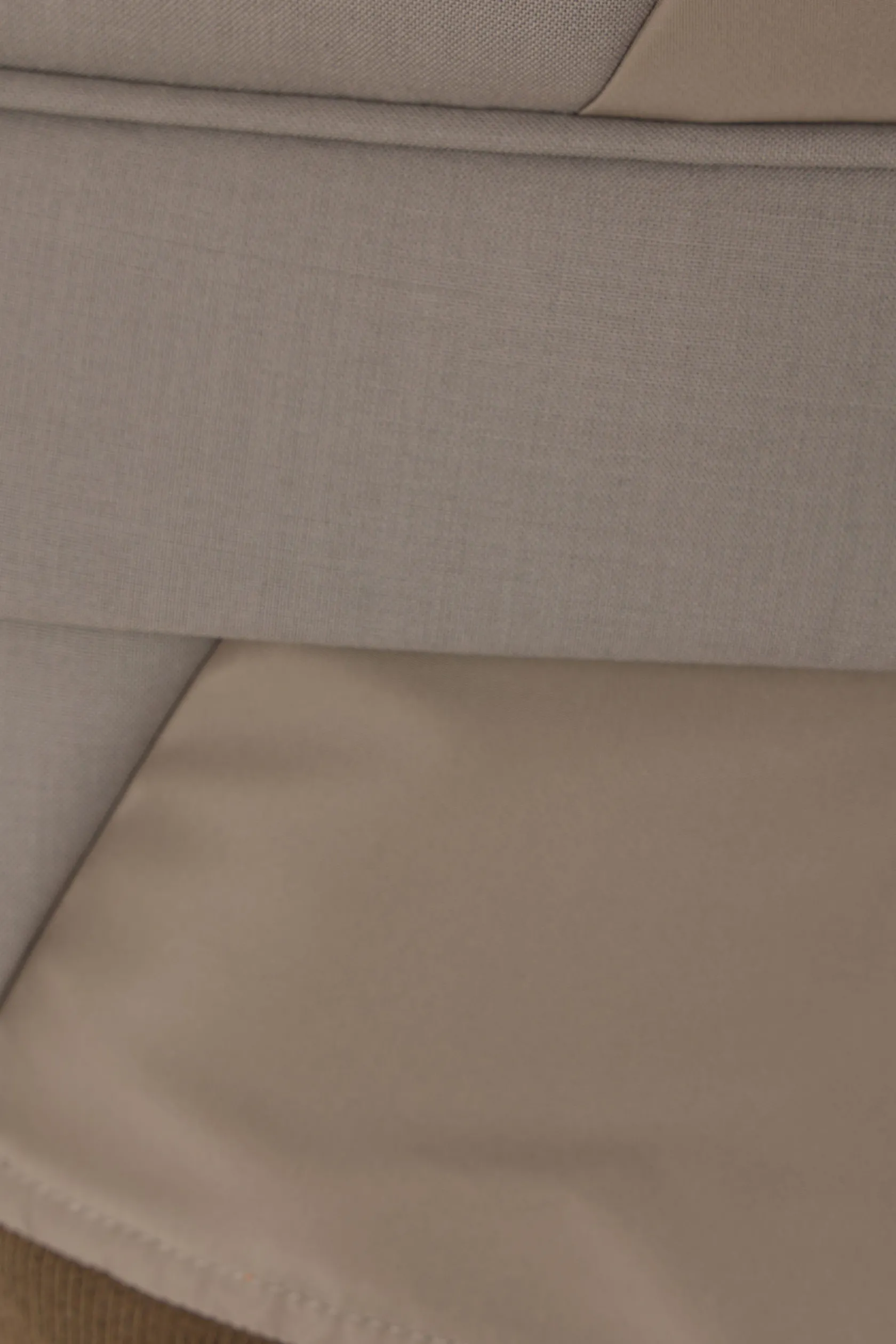 Capispalla>SACAI giacca Suiting Bonding Mix in misto lana e twill Neutro