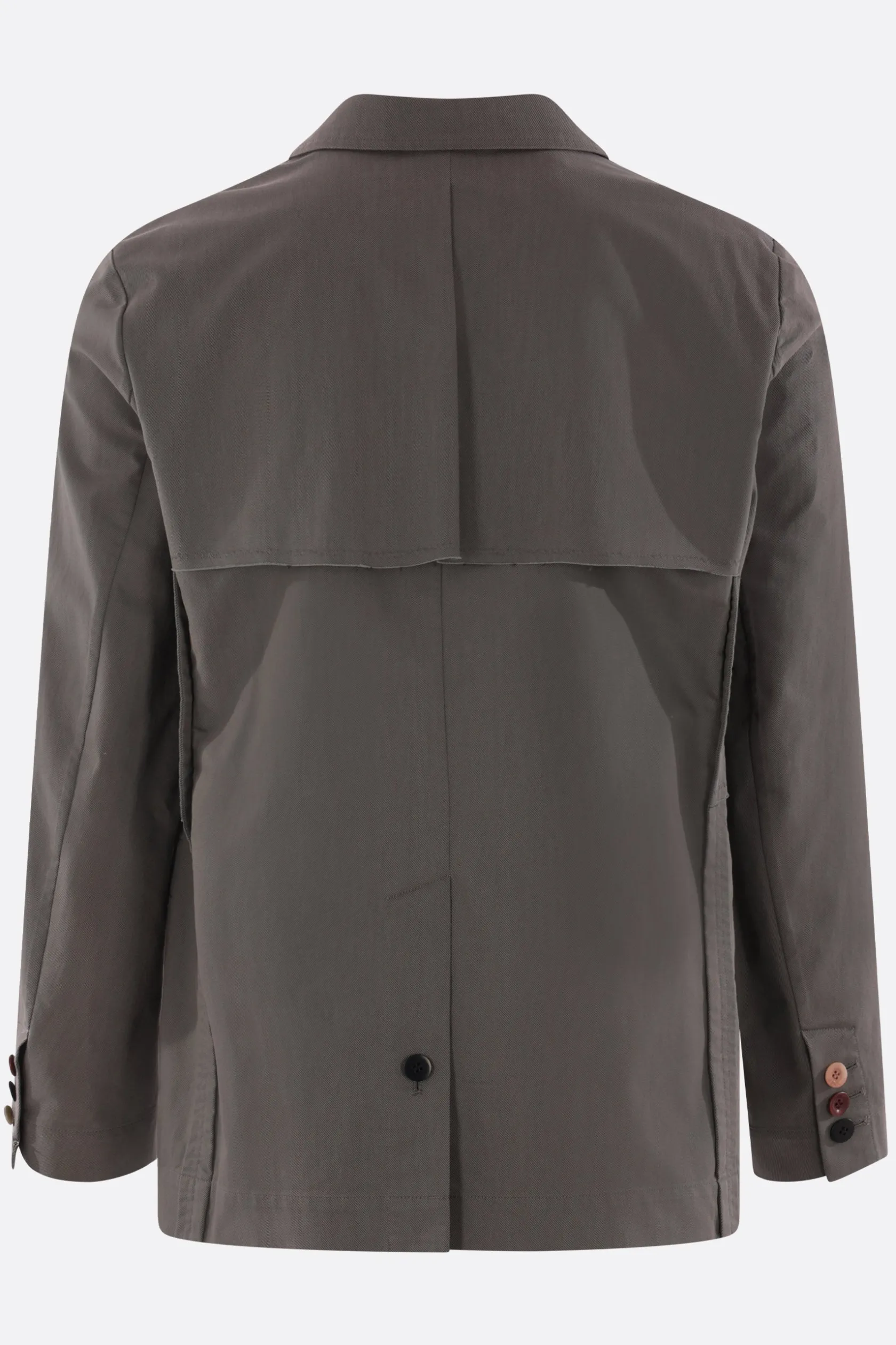 Capispalla>UNDERCOVER giacca utility in gabardine Grigio