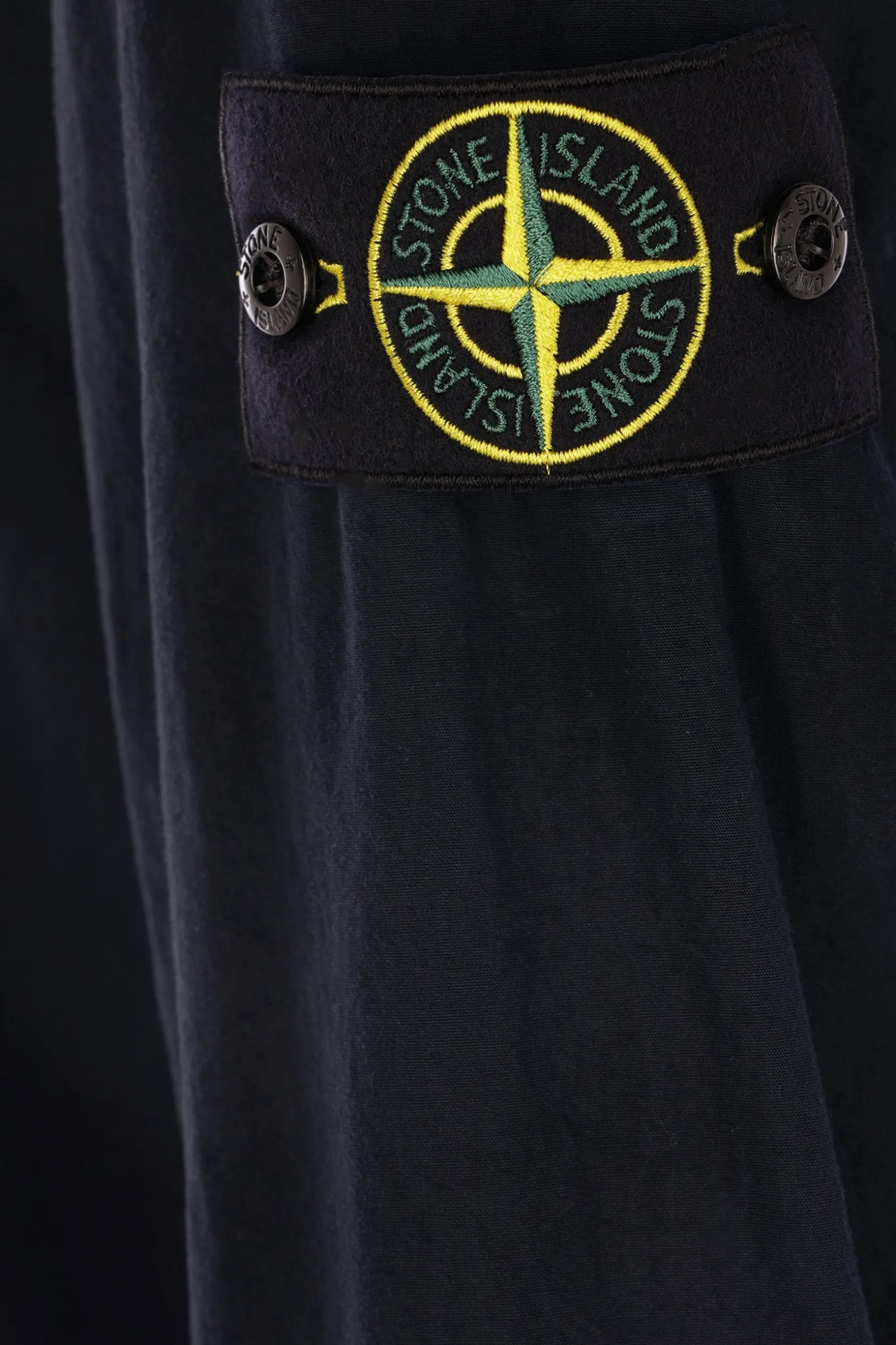 Capispalla>STONE ISLAND giacca-camicia in cotone Blu