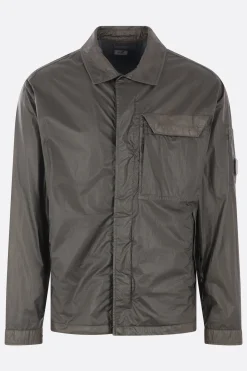 Capispalla>C.P. COMPANY giacca-camicia in nylon CS II Grigio