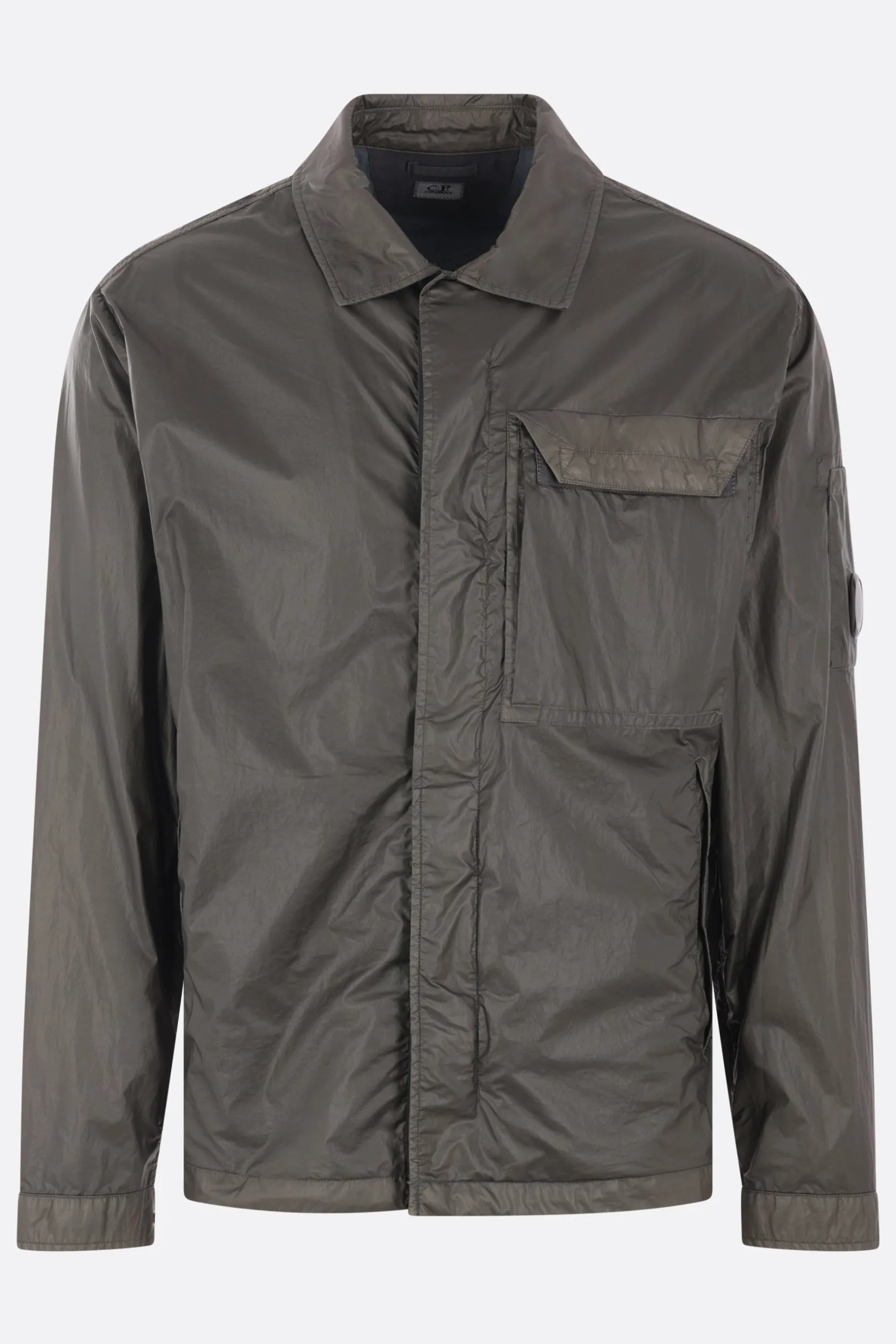 Capispalla>C.P. COMPANY giacca-camicia in nylon CS II Grigio