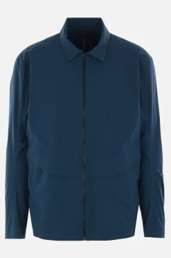 Capispalla>VEILANCE giacca-camicia Spere in tessuto TerraTex™ Blu