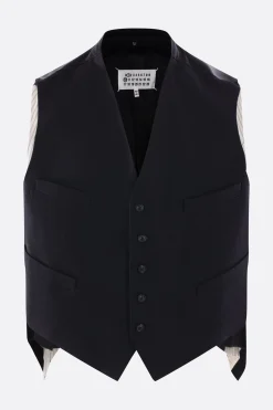 Capispalla>MAISON MARGIELA gilet Anonymity of the lining Nero