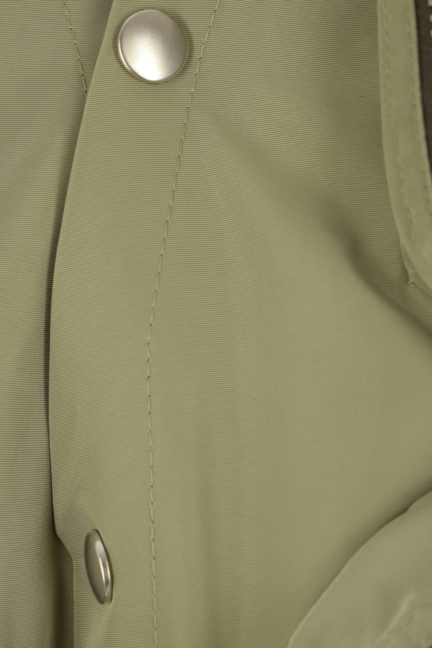 Capispalla>RICK OWENS gilet cargo in nylon Verde